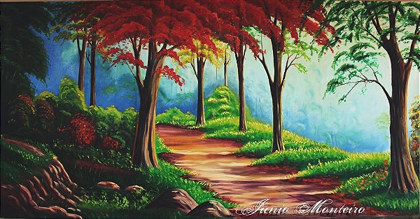 QUADRO TIPO PAINEL, PAISAGEM, TAMANHO 1/2 METROS