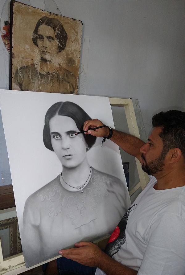 RESTAURAÇÃO DE IMAGENS FOTOS ANTIGAS