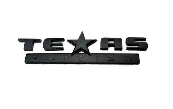 Emblema Texas Edition Preto