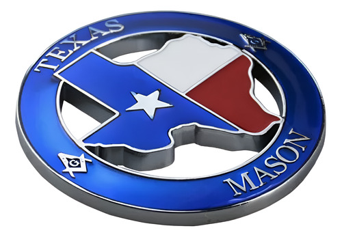 Emblema Texas Mason Americano