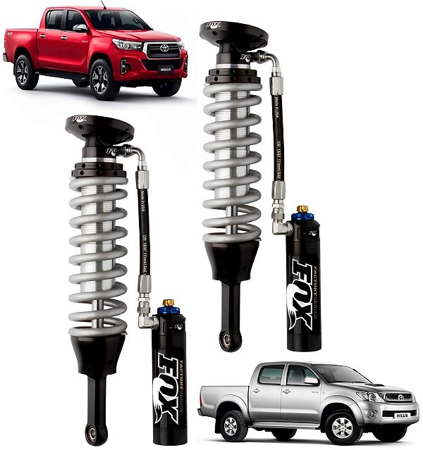 Par Amortecedor Dianteiro Toyota Hilux 2013 A 2023 Par 2,5" a 3"