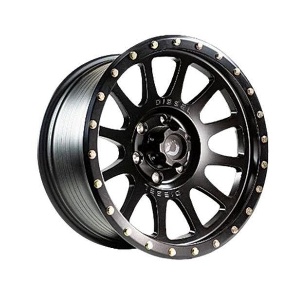 Roda Diesel Metoll Black Aro 17X9 Furação 6X139,7