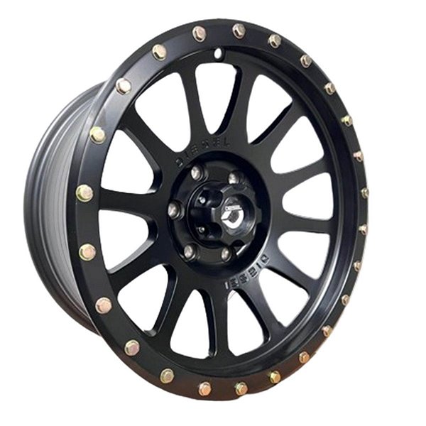 Roda Diesel Metoll Black Aro 17X9 Furação 6X139,7