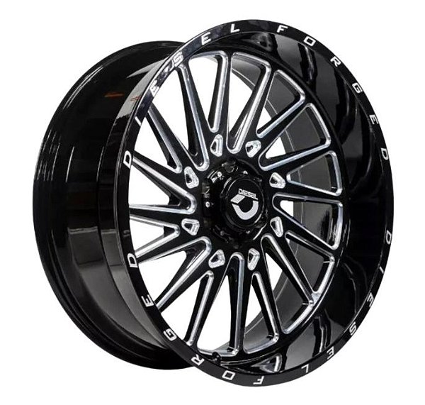 Roda Diesel Star Black Aro 24x10 Furação 6x139.7