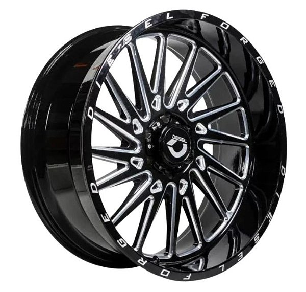 Roda Diesel Star Black Aro 22x10 Furação 8x165.1