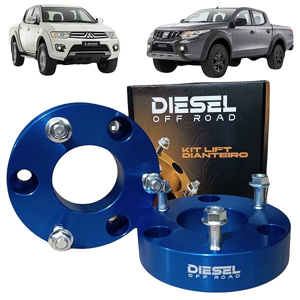 Kit Lift Dianteiro 2 Polegadas Mitsubishi Triton 2008 a 2023