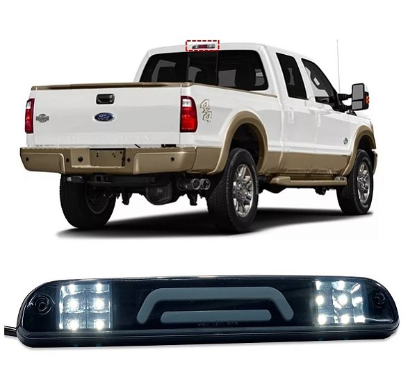 Break Light Fumê F250 F350 F4000 1999-2012 Ranger 2006-2011