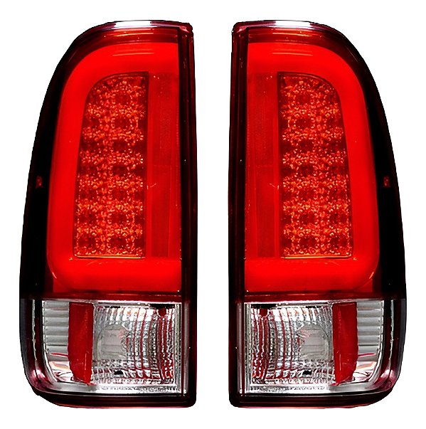 Lanterna Traseira Vermelha Led F250 F350 F4000 1997 Até 2012
