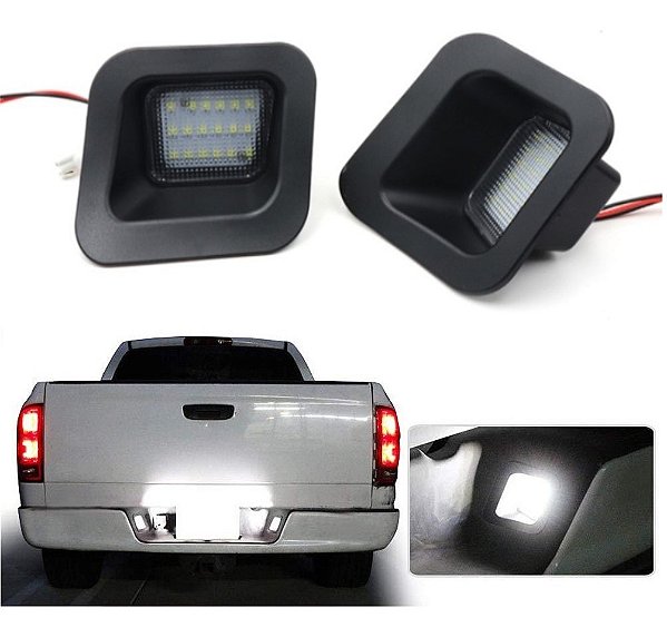 Par Luz De Placa Dodge Ram 2500