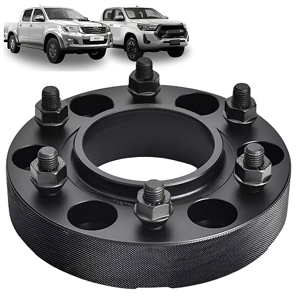 Unidade Espaçador de Roda Toyota Hilux 35mm 2006 a 2023