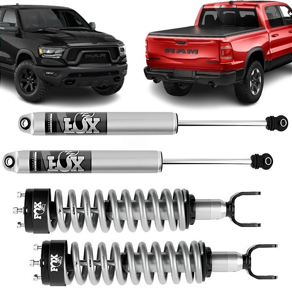Kit Amortecedores Fox 2.0 Ram Rebel 2019 a 2024 0 a 2”