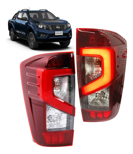 Lanterna Traseira Nissan Frontier Led 2017 A 2023 Par