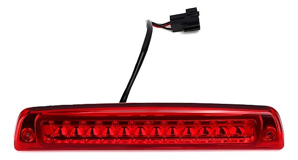 BREAK LIGHT VERMELHO F250 F350 F4000 1995 ATÉ 2012 RANGER 2006 ATÉ 2011