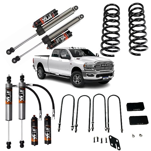 Kit Suspensão Ram 3500 2016 A 2024 1,5 A 2,5 Polegadas