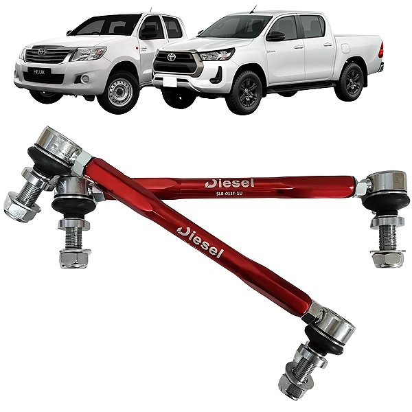 BIELETA VERMELHA COM REGULAGEM HILUX