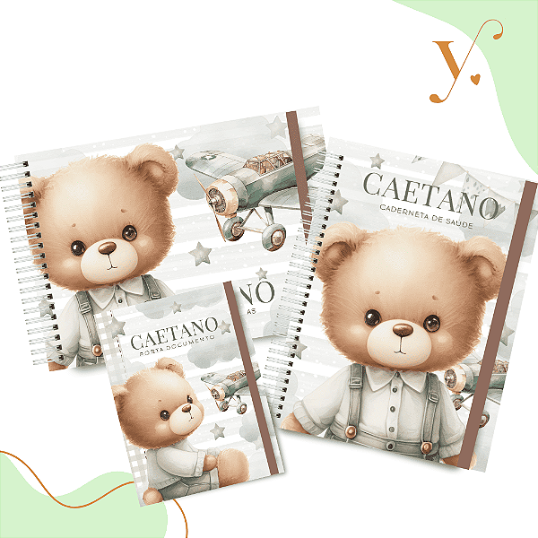 Kit Maternidade Afetiva - Ursinho Clean