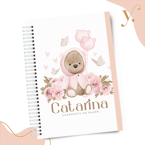 Caderneta de Vacinação - Ursinha Baby