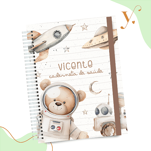 Caderneta de Vacinação - Astronauta Clean