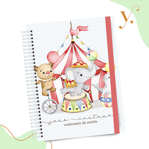 Caderneta de Vacinação - Circo Baby