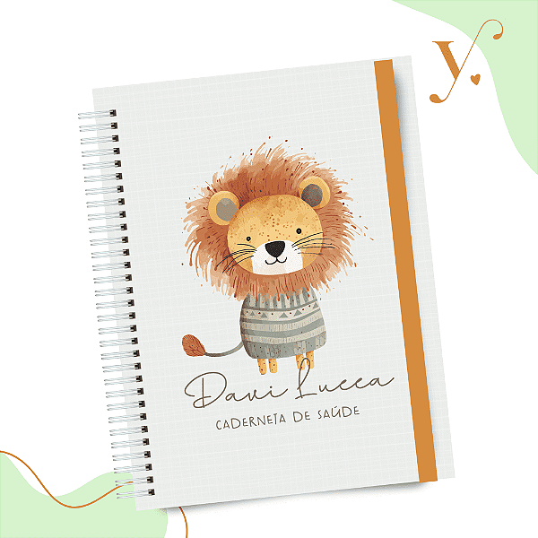 Caderneta de Vacinação - Leão Boho