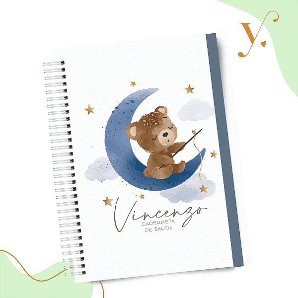 Caderneta de Vacinação - Ursinho Luar