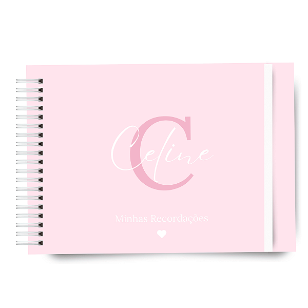 Livro do Bebê - Neutro Rosa