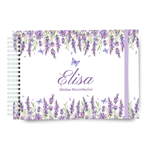 Livro do Bebê - Lavanda
