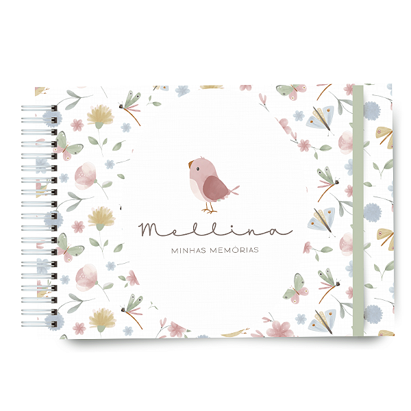 Livro do Bebê - Jardim Minimalista