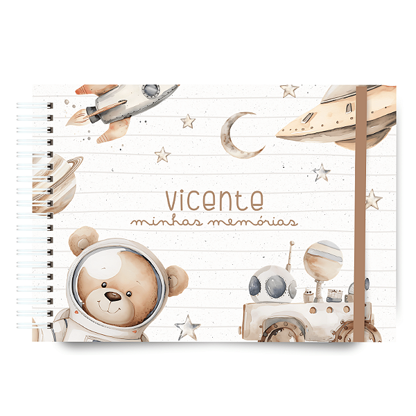 Livro do Bebê - Astronauta Clean
