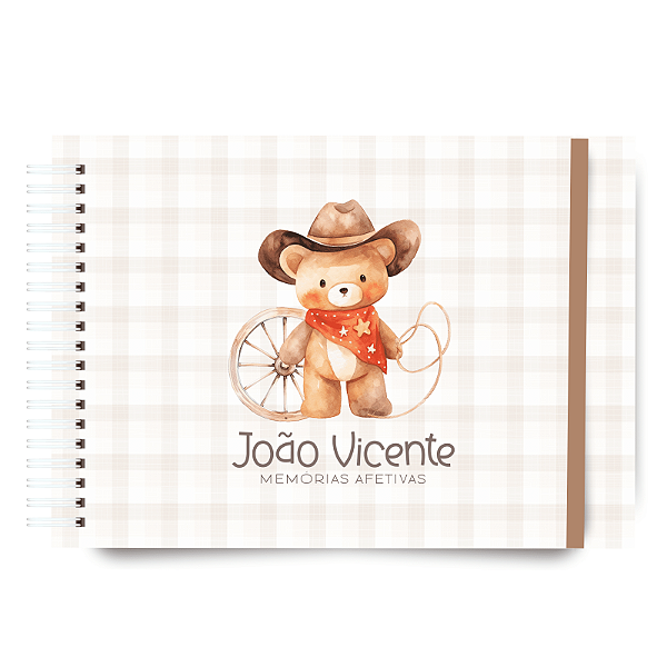 Livro do Bebê - Ursinho Cowboy