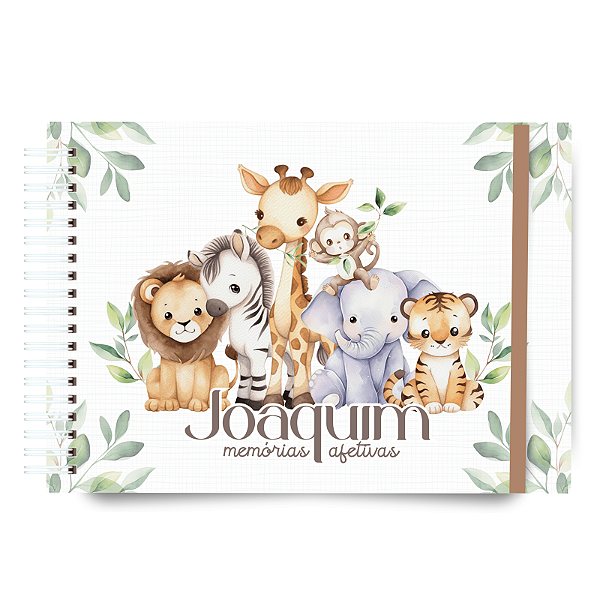 Livro do Bebê - Safari Clean