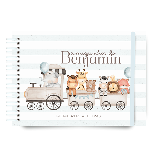 Livro do Bebê - Trenzinho Safari