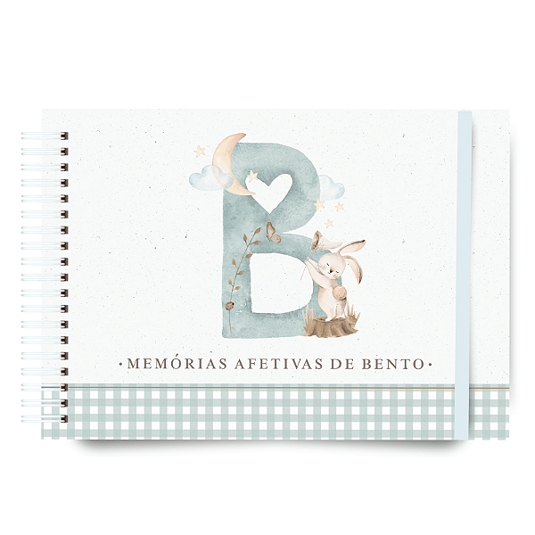 Livro do Bebê - Coelhinho Xadrez