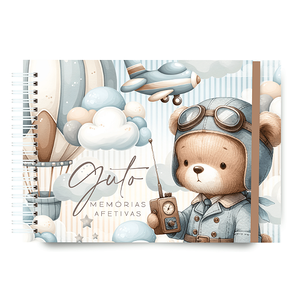Livro do Bebê - Ursinho Aviador