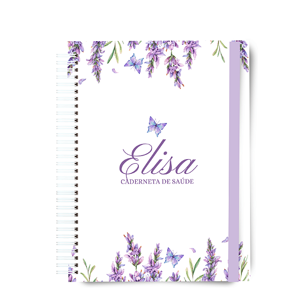 Caderneta de Vacinação - Lavanda Delicada