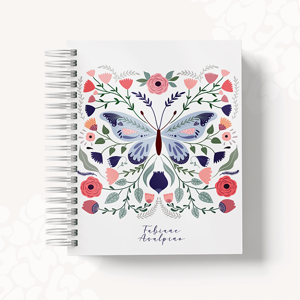 Planner 2025 - Borboletas Floral