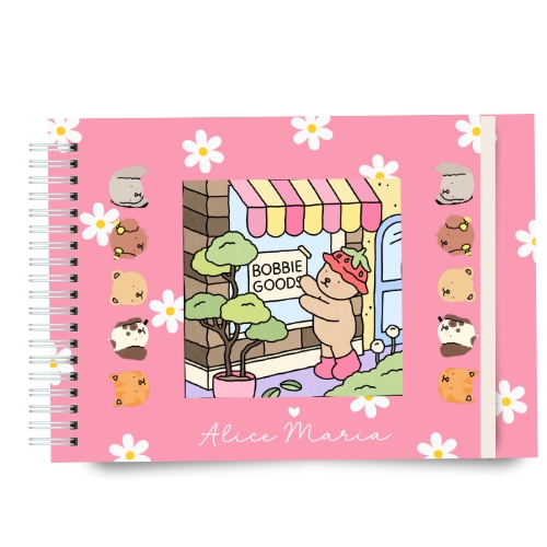 Livro de Colorir - Bobbie Goods - Rosa Margaridas 50 páginas
