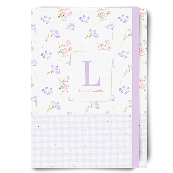 Álbum de Fotos - Floral Lilas