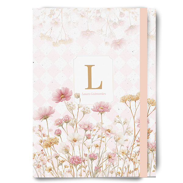 Álbum de Fotos - Floral Rosa