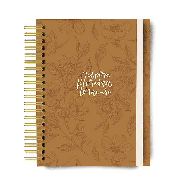 Planner 2026 - Minimalista Caramelo - Personalizado
