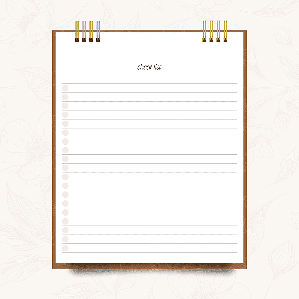 Checklist - 10 x 15 - Mesmo tema