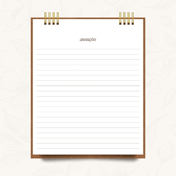 Bloco de Anotações - 10 x 15 - Mesmo tema