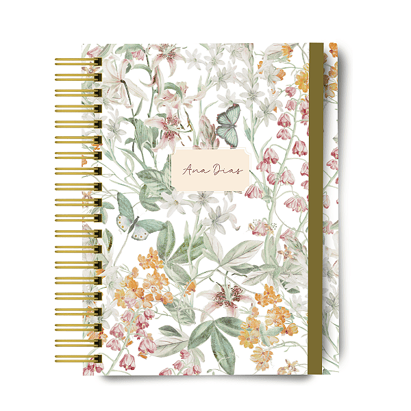 Planner 2026 - Folhagens - Personalizado