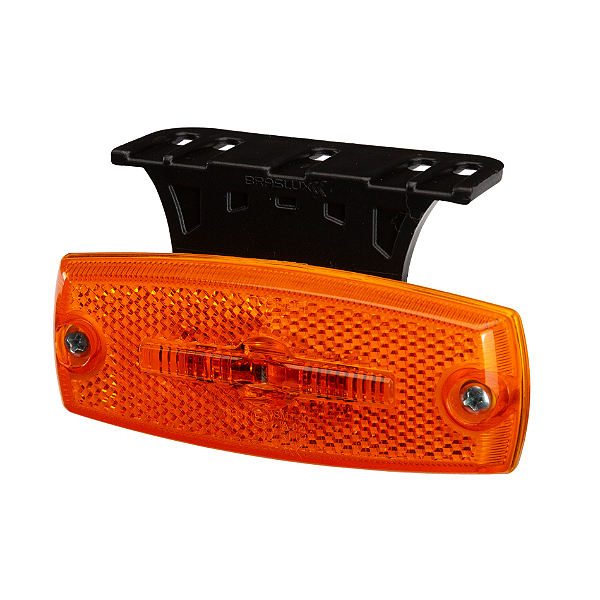 Lanterna Lateral Retângular Âmbar Com Suporte Bivolt - 8547.81.301