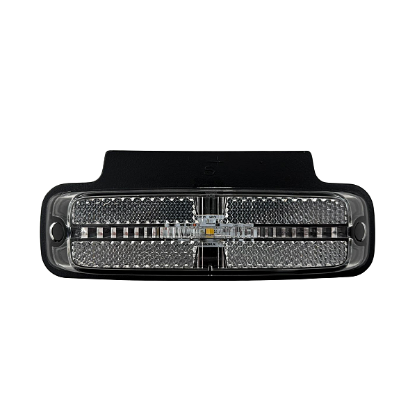 Lanterna Lateral Posicional/Retrorrefletiva LED com Fixação Superior – Cristal – 2660 07 30 40