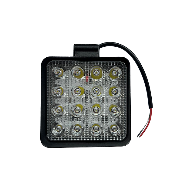 Farolete LED Quadrado 16 Leds 48W Fino – RNV006 – 2414