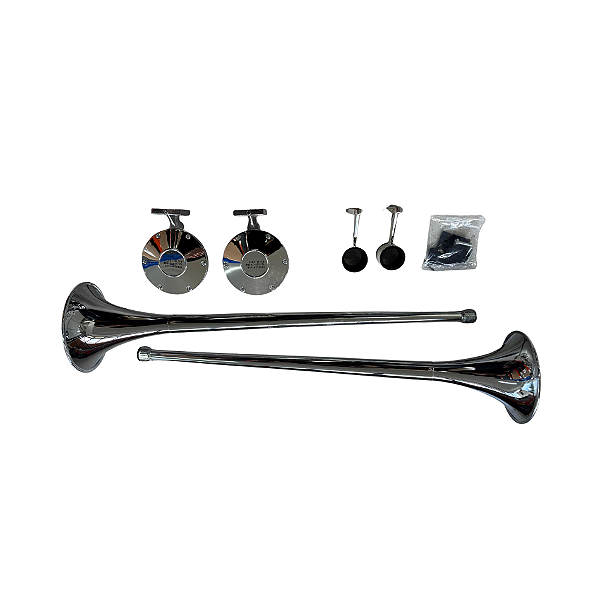 Par Buzina Marítima Eletropneumática 74cm sem Válvula – 5262-19