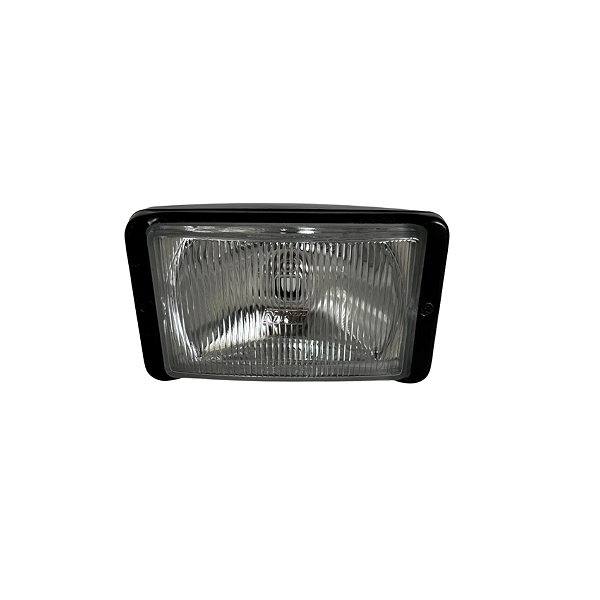 Farol Auxiliar de Neblina 155x90mm com Aro Preto e Lente em Vidro – F-123 – 15146
