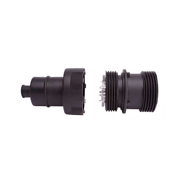 Conjunto Conector Fêmea 7 Vias para ABS Brex Borr 1 Furo – 0500900