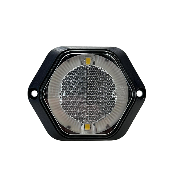 Lanterna de Posição Traseira LED Bivolt com Guia de Luz Cristal – 2057CR